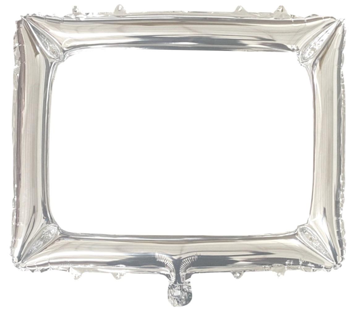 ÇERÇEVE GÜMÜŞ FOLYO BALON 64*70