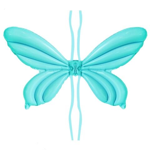 MELEK KANADI MAVİ FOLYO BALON 84*60,5