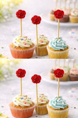 KÜÇÜK KÜRDAN-19 KIRMIZI ÇİÇEK 12 Lİ PK:36