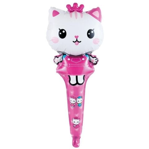 SAPLI HELLO KİTTY FOLYO BALON 26*62