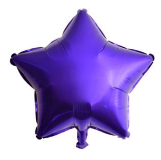 18 İNC YILDIZ MOR RENK FOLYO BALON