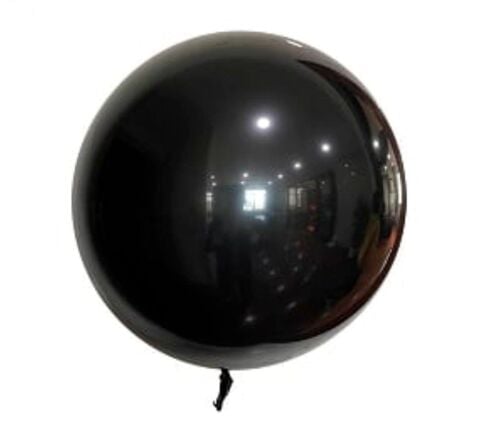 18 İNÇ CROM SİYAH BOBO BALON