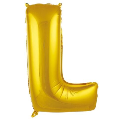 L- HARF 40 İNC GOLD RENK BALON 100 CM