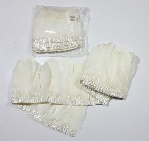 2 MT KARTAL ŞERİT TÜY BEYAZ