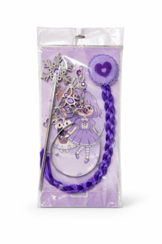 SAÇLI KARTANESİ PRENSESİ TAÇ ASA MOR