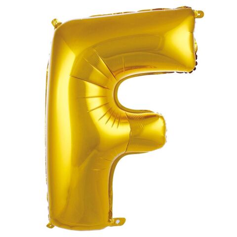 F- HARF 34 İNC GOLD RENK BALON 76 CM