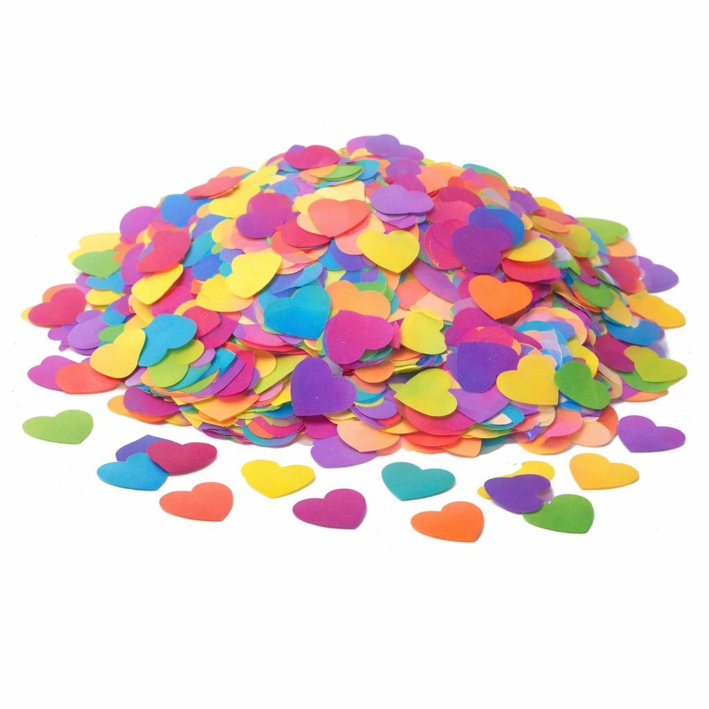 METALİZE BALON İÇİ KALP GÖKKUŞAĞI PUL