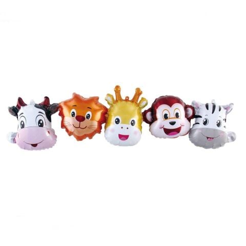 SAFARİ KAFALAR KONSEPT FOLYO BALON