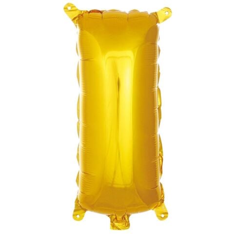 I- HARF 16 İNC GOLD RENK BALON 36 CM