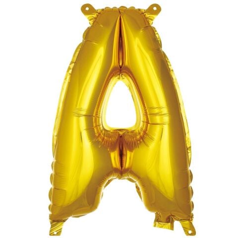 A- HARF 16 İNC GOLD RENK BALON 36 CM