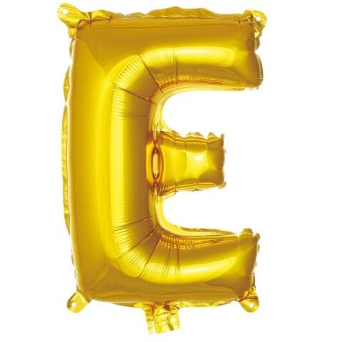 E- HARF 16 İNC GOLD RENK BALON 36 CM