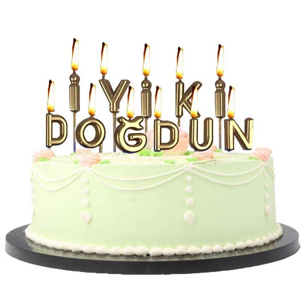 İYİKİ DOĞDUN GOLD MUM  PK:12 KL:600