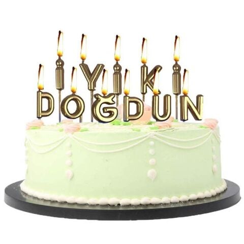 İYİKİ DOĞDUN GOLD MUM  PK:12 KL:600