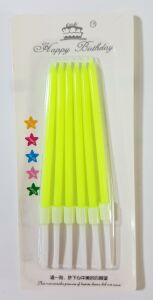 6 LI MAKARON ASETATLI SARI MUM PK:60