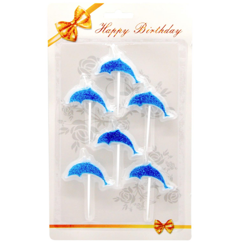 YUNUS BALIĞI MAVİ MUM