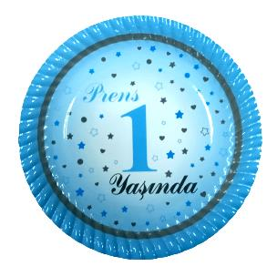 8 Lİ 1 YAŞ MAVİ TABAK