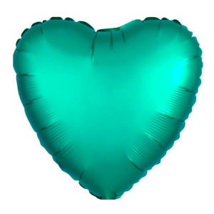 24 İNC KALP YEŞİL RENK FOLYO BALON