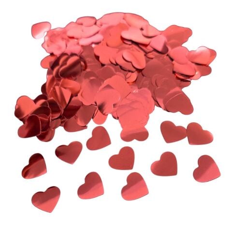 METALİZE BALON İÇİ KALP KIRMIZI PUL