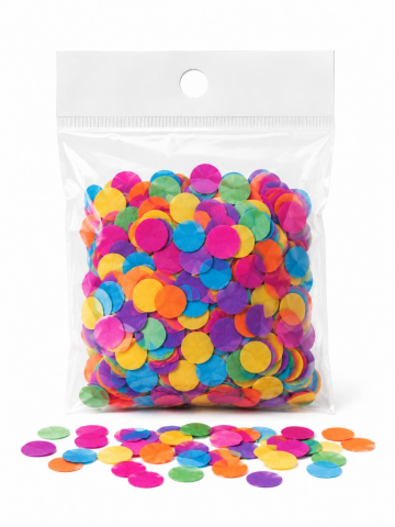 METALİZE BALON İÇİ GÖKKUŞAĞI RENKLİ PUL
