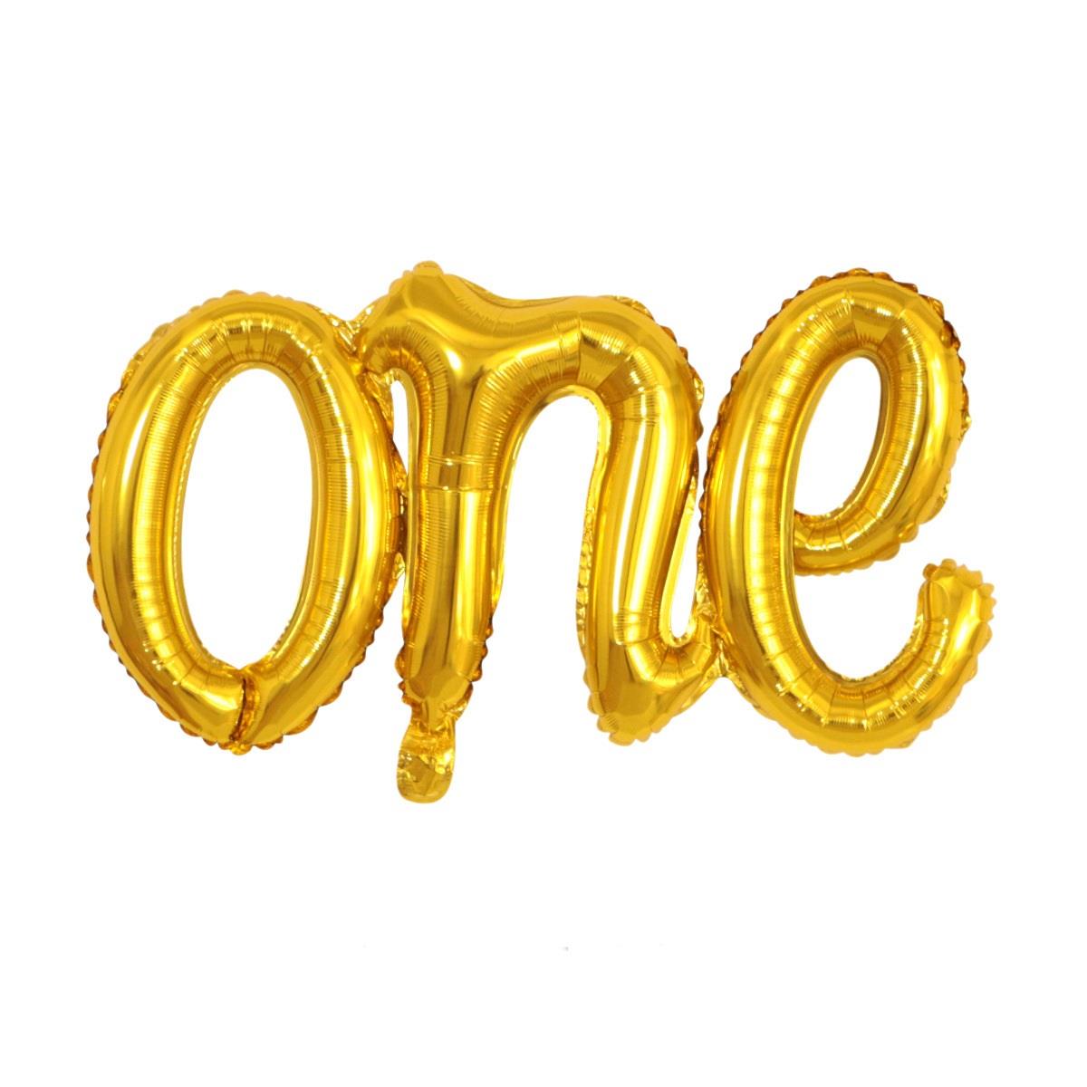 ONE GOLD FOLYO BALON 50*107