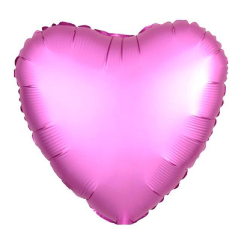 24 İNC KALP PEMBE RENK FOLYO BALON