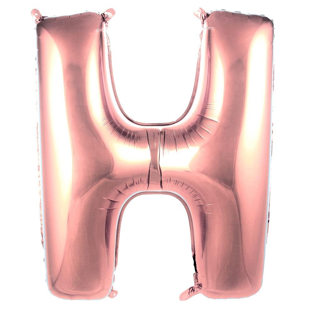 H- HARF 40 İNC ROSEGOLD RENK BALON 100 CM