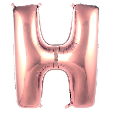 H- HARF 40 İNC ROSEGOLD RENK BALON 100 CM
