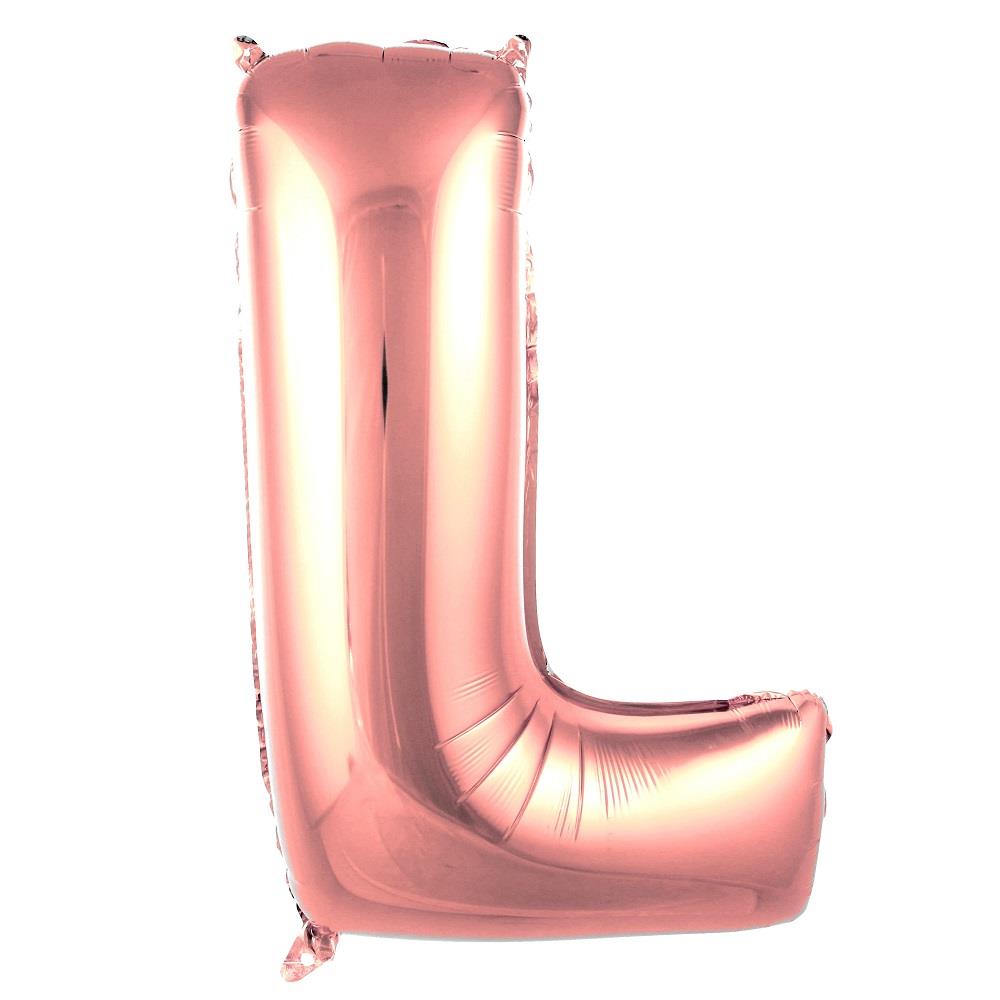 L- HARF 40 İNC ROSEGOLD RENK BALON 100 CM