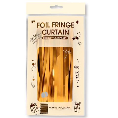 İTHAL METALİZE ROSEGOLD MASA ETEĞİ 70*300cm