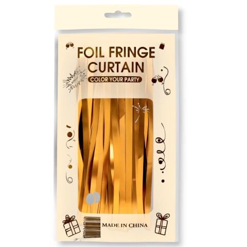 İTHAL METALİZE ROSEGOLD MASA ETEĞİ 70*300cm