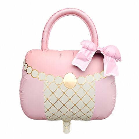 RETRO PEMBE ÇANTA FOLYO BALON 69X72,5