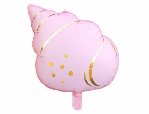 RETRO PEMBE DENİZ KABUĞU FOLYO BALON 43,5X51