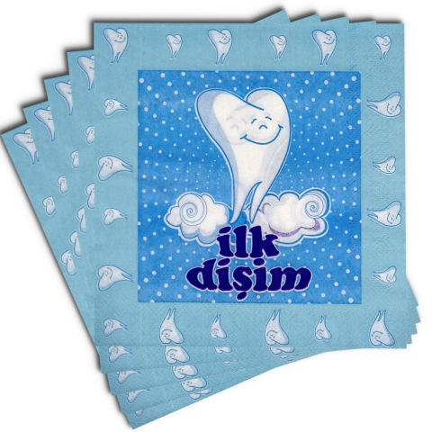 20 Lİ İLK DİŞ MAVİ PEÇETE
