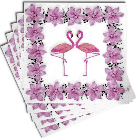 20 Lİ FLAMİNGO PEMBE PEÇETE