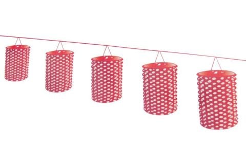 KÜÇÜK BOY PÜSKÜLLÜ FENER AKARDİYON 8 Lİ  KIRMIZI