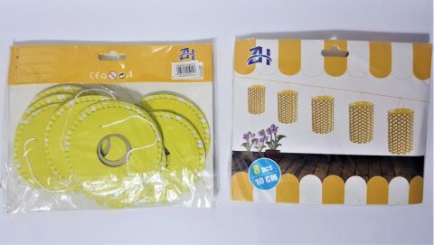 KÜÇÜK BOY PÜSKÜLLÜ FENER AKARDİYON 8 Lİ SARI