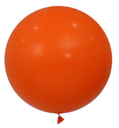 36 İNC LATEX TURUNCU BALON