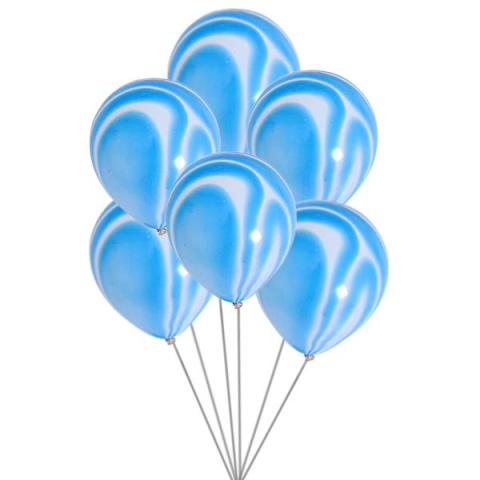 MERMER MAVİ LATEKS  BALON 100 Lİ