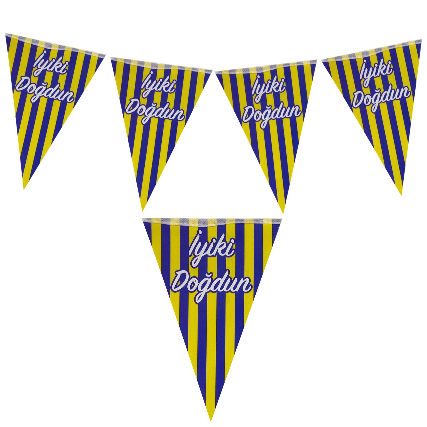 TARAFTAR S-L İYİKİ DOĞDUN ÜÇGEN FLAMA