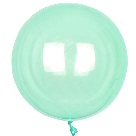 36 İNC ŞEFFAF YEŞİL BOBO BALON