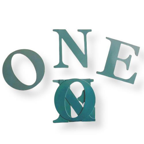 ONE MAVİ BALON KUTUSU HARFİ