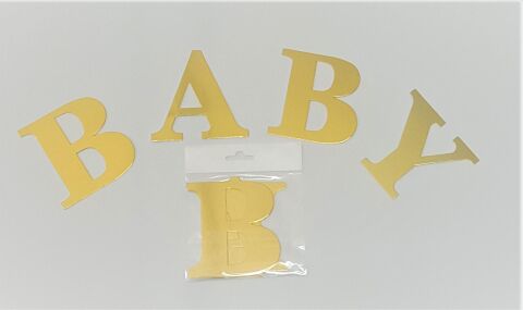 GOLD BALON KUTUSU HARFİ