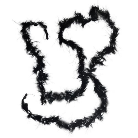 2 MT KEDİ KUYRUĞU SİYAH TÜY 5 CM