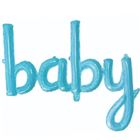 BABY MAVİ FOLYO BALON