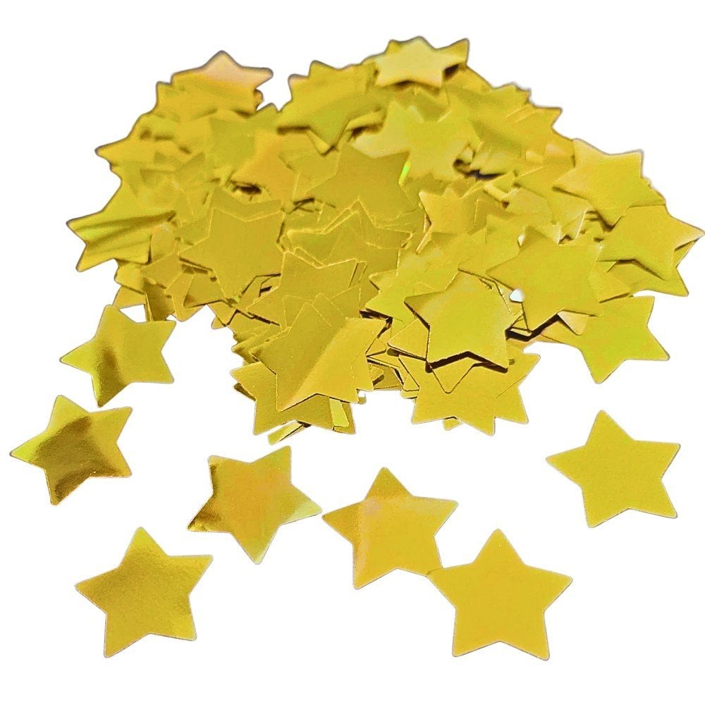 METALİZE BALON İÇİ YILDIZ GOLD PUL