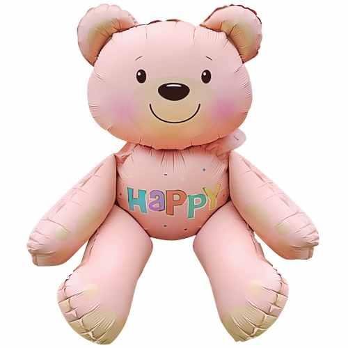 OTURAN AYI PEMBE FOLYO BALON 77*70