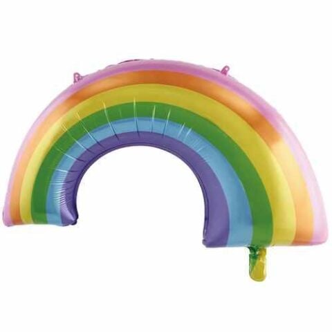 RENKLİ GÖKKUŞAĞI FOLYO BALON 82*53,5