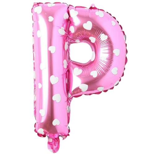 P- HARF 16 İNC PEMBE RENK BALON 36 CM