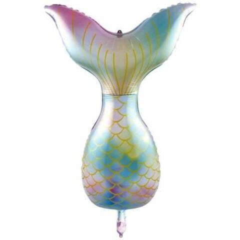 GÖKKUŞAĞI DENİZ KIZI KUYRUĞU FOLYO BALON 52*85