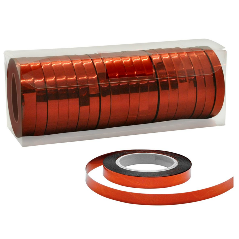 25 MT METALİZE KIRMIZI RAFYA 20 Lİ